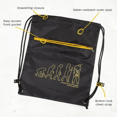 Dirty Rigger Drawstring Bag