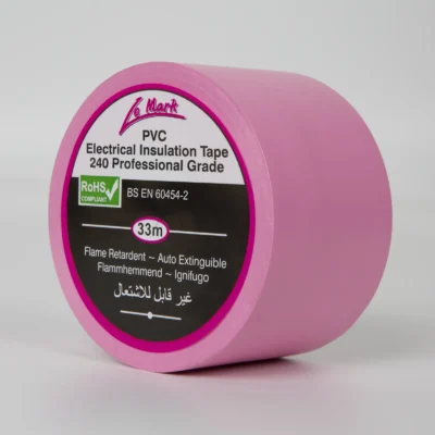 Le Mark Electrical PVC Tape Pink 50mm-0206.webp