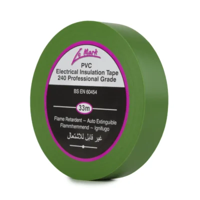 Le Mark PVC Electrical Insulation Tape Green 19mm x 20m