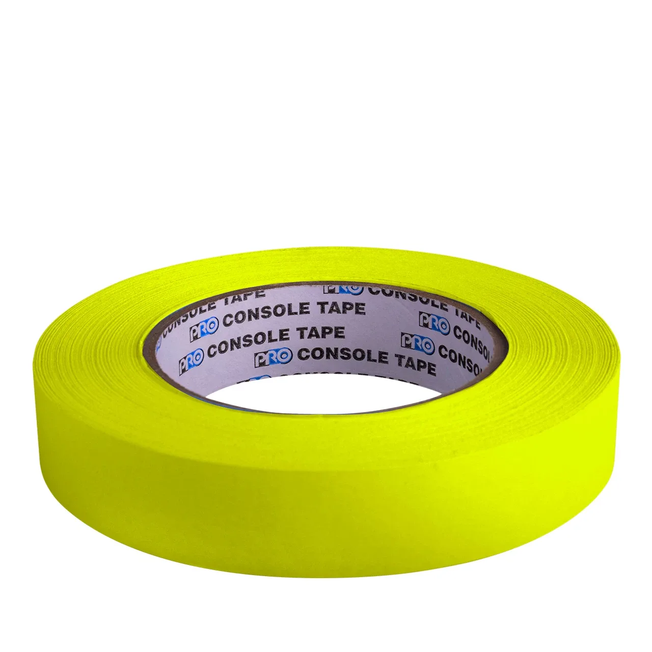 Pro Gaff Console Tape Neon Fluorescent Yellow 24mm x 25m – Bild 2